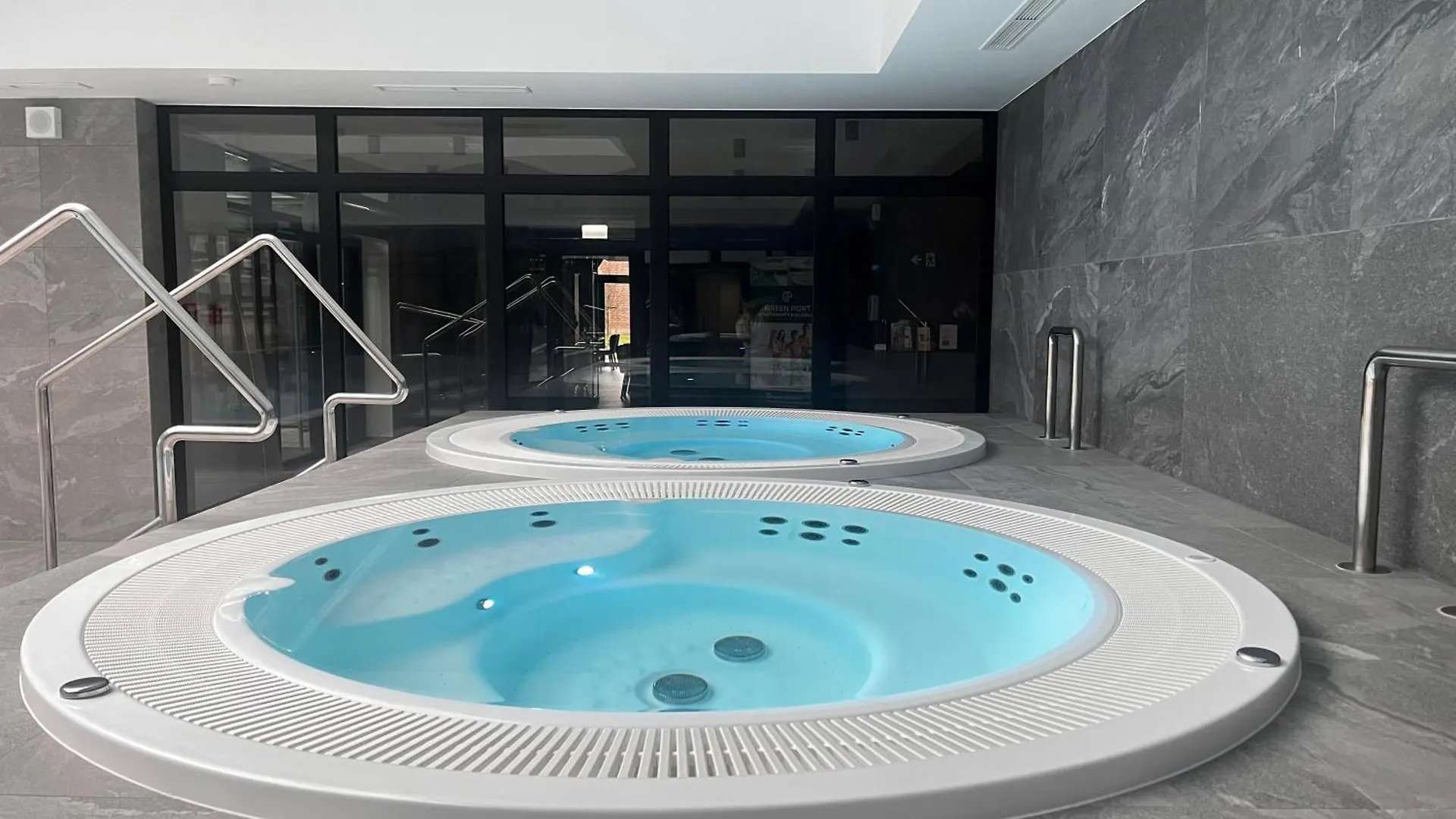 Green Port Pink&Blue Kolobrzeg Podczele Basen Silownia Sauny Kominek Sala Zabaw